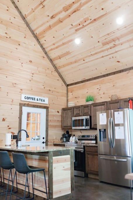 The Secluded Reset Button Cabin โบรคเคนโบว์ ภายนอก รูปภาพ