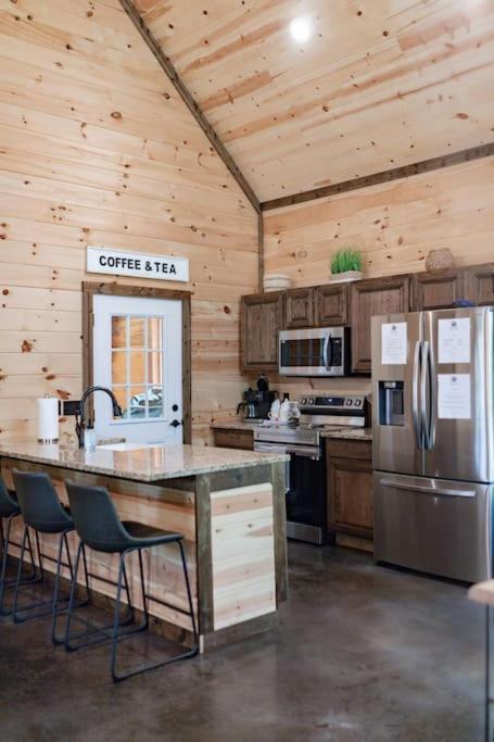 The Secluded Reset Button Cabin โบรคเคนโบว์ ภายนอก รูปภาพ