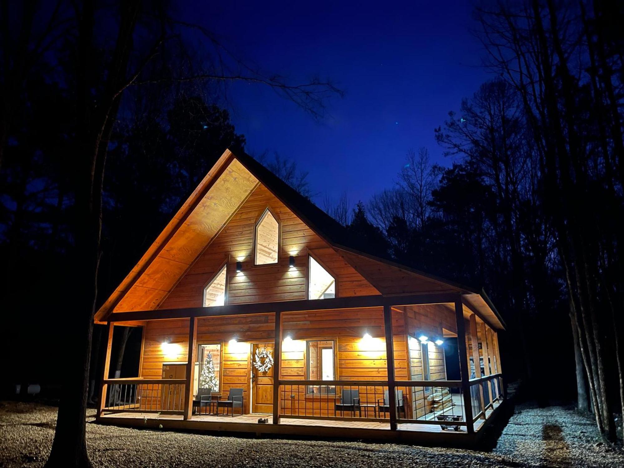 The Secluded Reset Button Cabin โบรคเคนโบว์ ภายนอก รูปภาพ